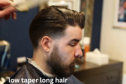 low taper long hair