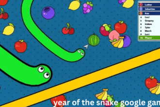 year of the snake google game