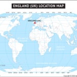 Map of England